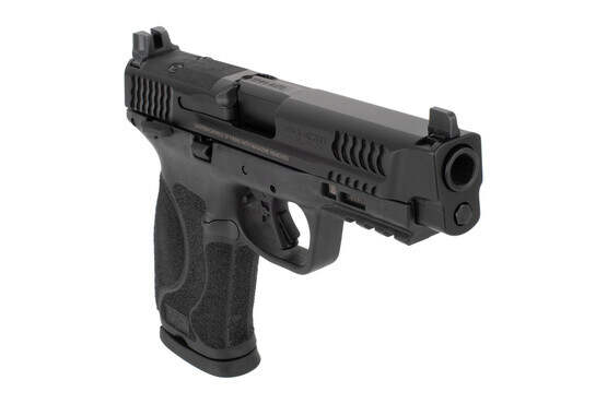 10MM Auto MP 2.0 Smith and Wesson Pistol features suppressor height sights and an optic cut slide